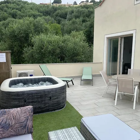 Ferienhaus Villino Con Terrazzo Panoramico Finale Ligure