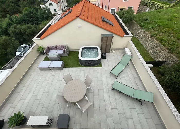 Ferienhaus Villino Con Terrazzo Panoramico Finale Ligure